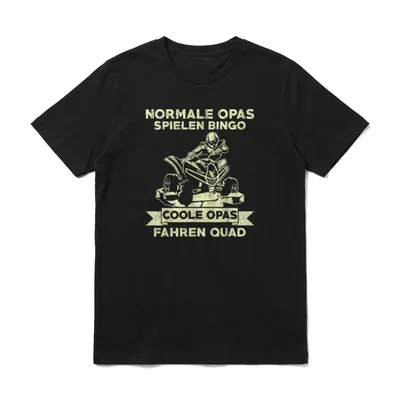Normale Opas spielen Bingo coole T-Shirt – Klassisches T-Shirt in Schwarz