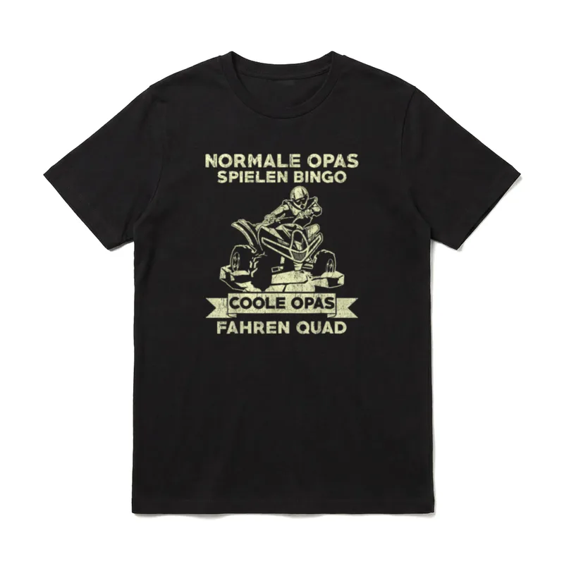 Normale Opas spielen Bingo coole T-Shirt – Klassisches T-Shirt in Schwarz