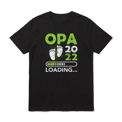Opa für Großvater Opa 2022 T-Shirt – Klassisches T-Shirt in Schwarz