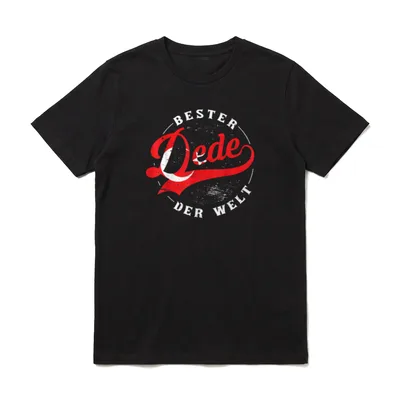 Bester Dede Der Welt Türkischer T-Shirt – Klassisches T-Shirt in Schwarz