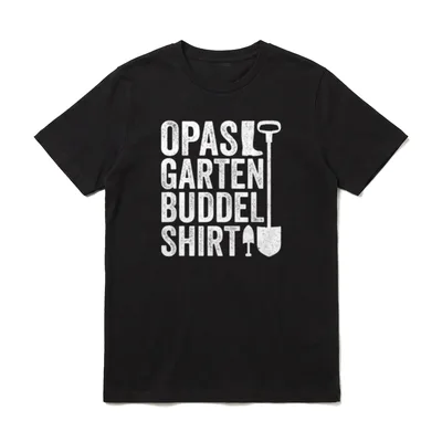 Garten Buddelshirt Lustig Vatertag T-Shirt – Klassisches T-Shirt in Schwarz