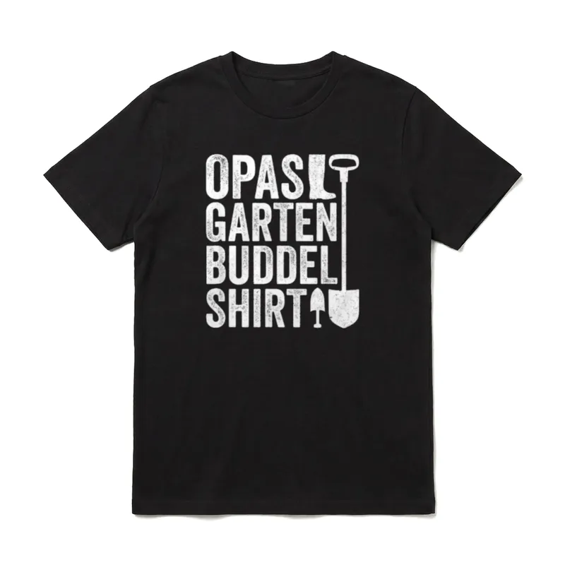 Garten Buddelshirt Lustig Vatertag T-Shirt – Klassisches T-Shirt in Schwarz