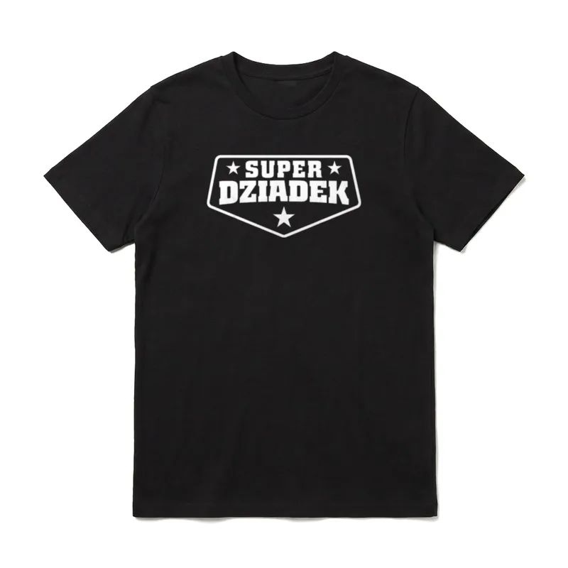 Super Dziadek für polnischen T-Shirt – Klassisches T-Shirt in Schwarz