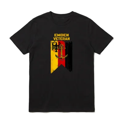 Fregatte Emden Kriegsschiff Veteranen T-Shirt – Klassisches T-Shirt in Schwarz