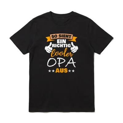 So Sieht Ein Richtig T-Shirt – Klassisches T-Shirt in Schwarz