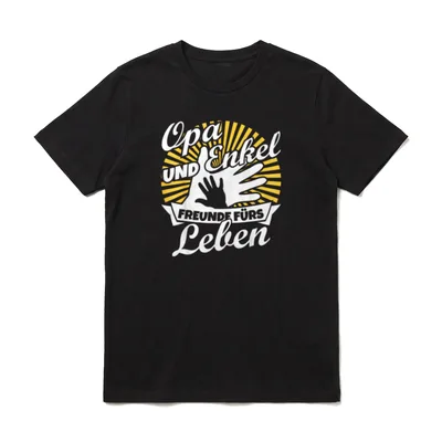 Opa Geburtstag Opa Spruch T-Shirt – Klassisches T-Shirt in Schwarz