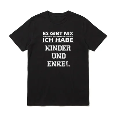 Opa Geschenke Lustig Großvater T-Shirt – Klassisches T-Shirt in Schwarz