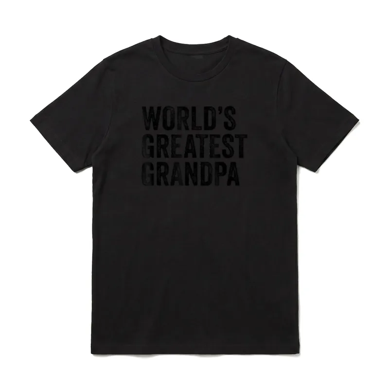 World's Greatest Grandpa Beste T-Shirt – Klassisches T-Shirt in Schwarz