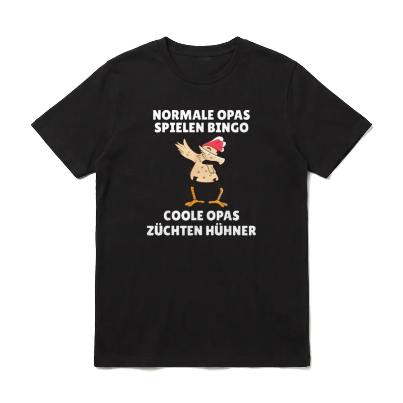 Normale Opas Spielen Bingo T-Shirt – Klassisches T-Shirt in Schwarz