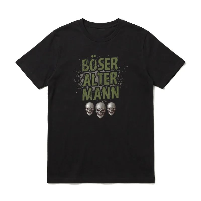 Böser alter Mann Opa Opa Sprüche & Geschenke T-Shirt – Klassisches T-Shirt in Schwarz