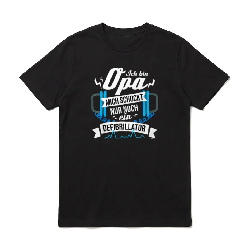 Bester Opa der Welt Fun T-Shirt – Klassisches T-Shirt in Schwarz