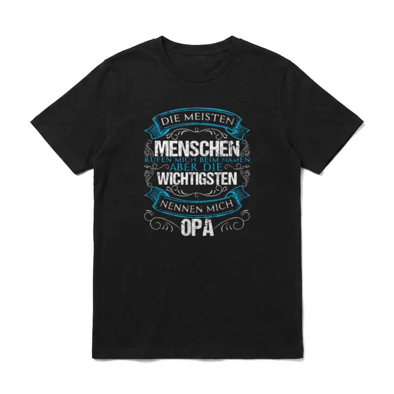 Die Meisten Menschen Nennen T-Shirt – Klassisches T-Shirt in Schwarz