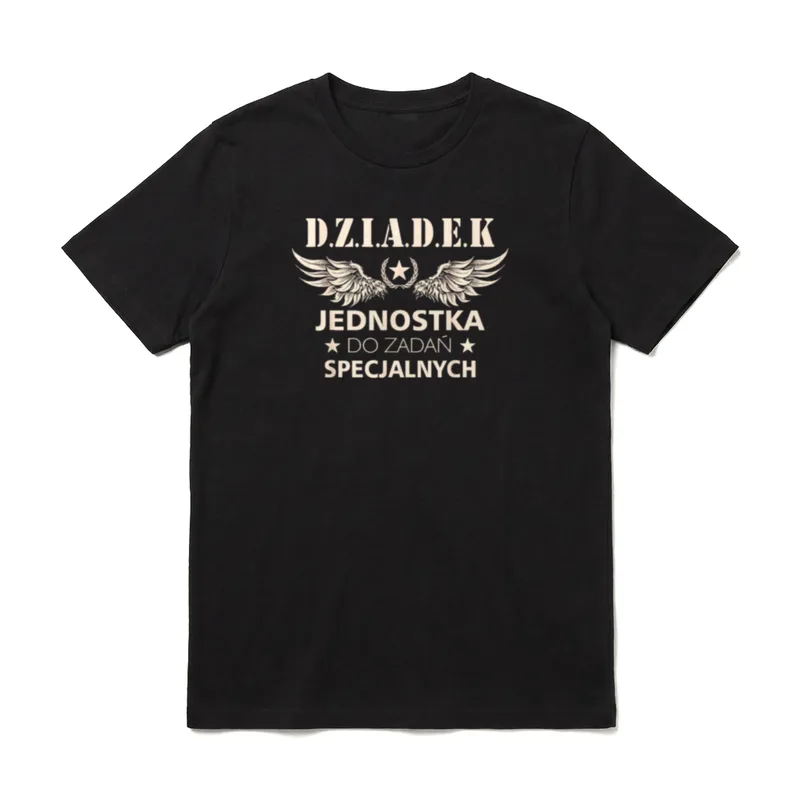 Dziadek Polnischer Opa Koszulka T-Shirt – Klassisches T-Shirt in Schwarz