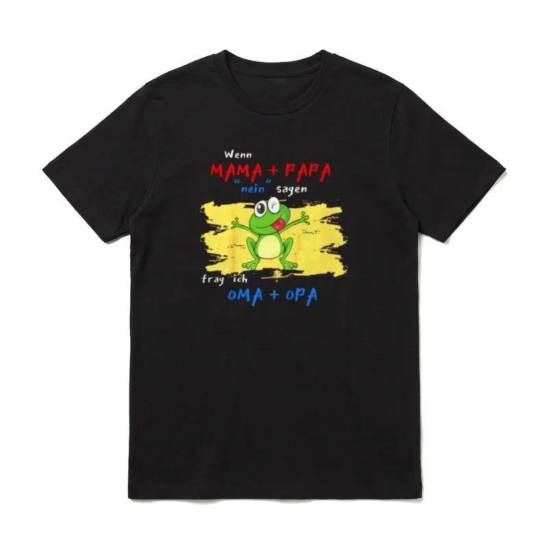 Wenn Mama Und Papa T-Shirt – Klassisches T-Shirt in Schwarz