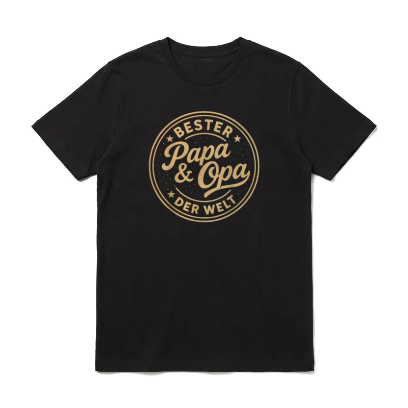 Opa Geburtstag Opa Spruch T-Shirt – Klassisches T-Shirt in Schwarz