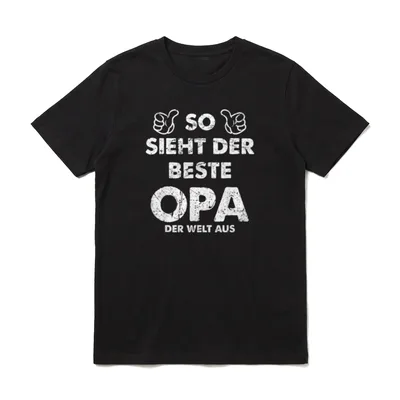 Spruch So Sieht T-Shirt – Klassisches T-Shirt in Schwarz