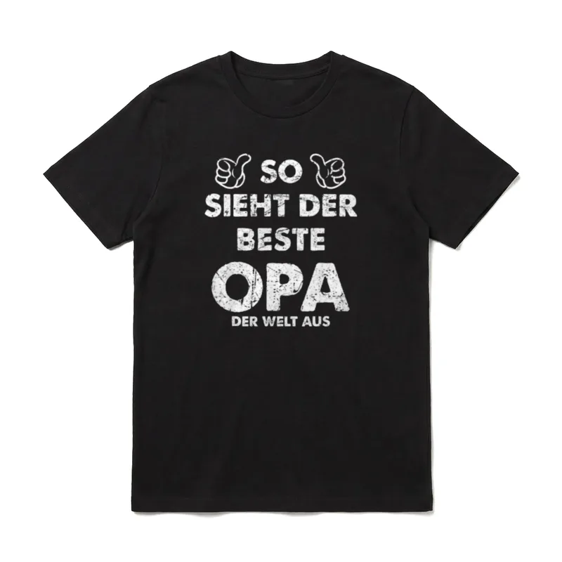 Spruch So Sieht T-Shirt – Klassisches T-Shirt in Schwarz
