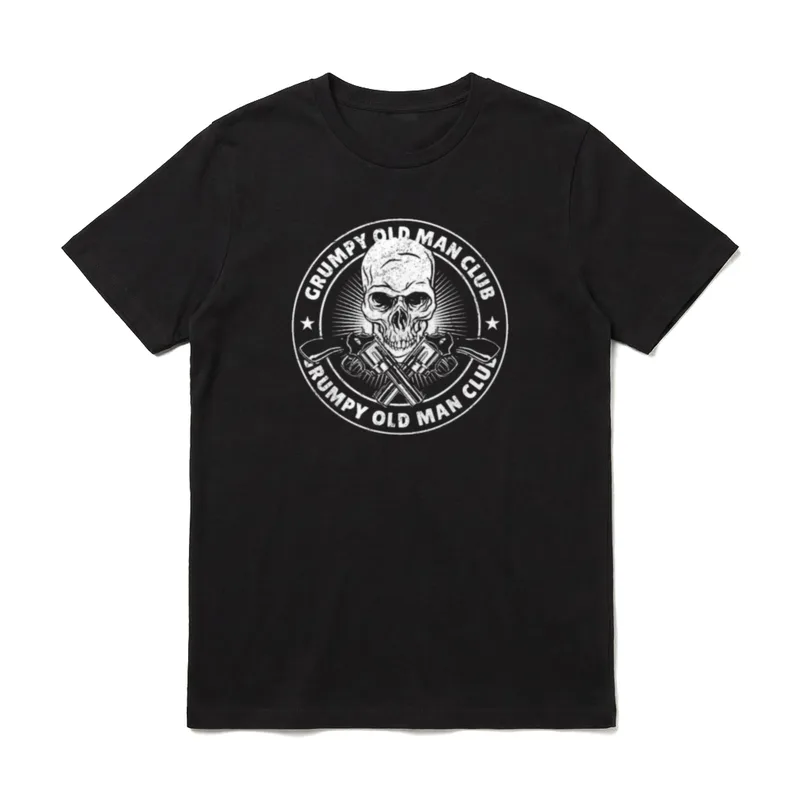 Opa Großvater Mürrisch Grumpy T-Shirt – Klassisches T-Shirt in Schwarz