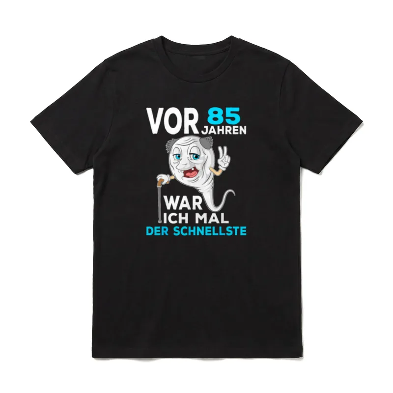 85 Geburtstag Mann Opa T-Shirt – Klassisches T-Shirt in Schwarz