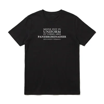 Panther Panzerdivision Opa Panzergrenadier T-Shirt – Klassisches T-Shirt in Schwarz