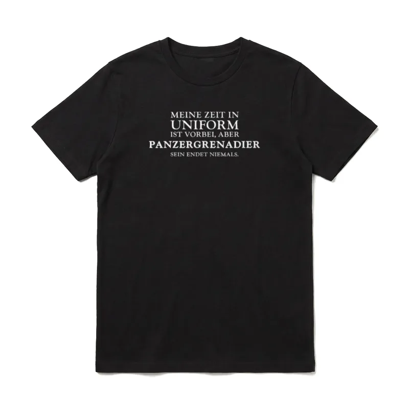Panther Panzerdivision Opa Panzergrenadier T-Shirt – Klassisches T-Shirt in Schwarz