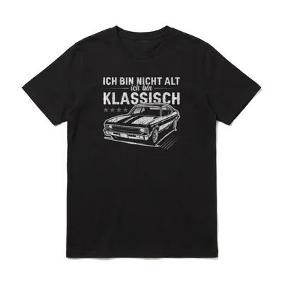 Geburtstag für Mann Papa T-Shirt – Klassisches T-Shirt in Schwarz