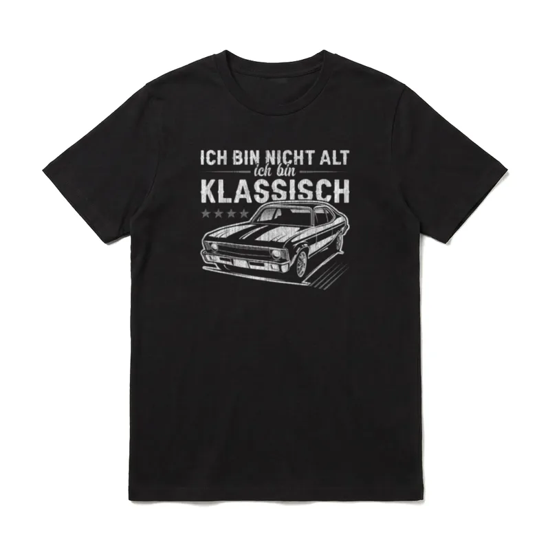 Geburtstag für Mann Papa T-Shirt – Klassisches T-Shirt in Schwarz