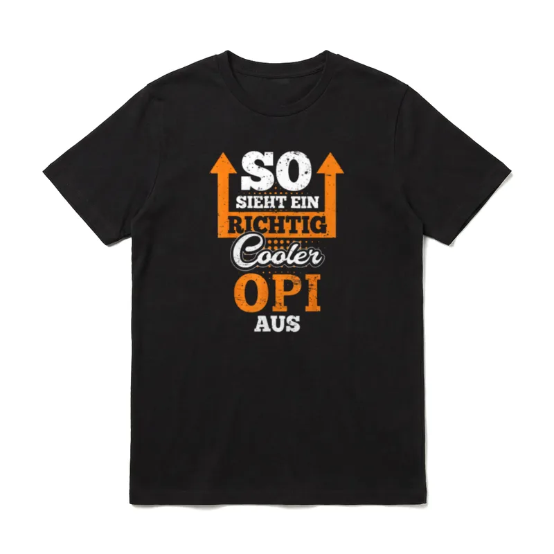 So Sieht Ein Richtig T-Shirt – Klassisches T-Shirt in Schwarz