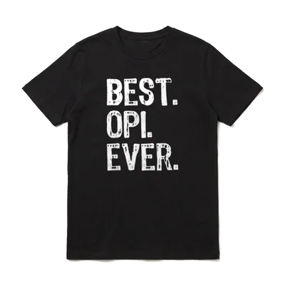 Best Opi Ever Family Cool T-Shirt – Klassisches T-Shirt in Schwarz