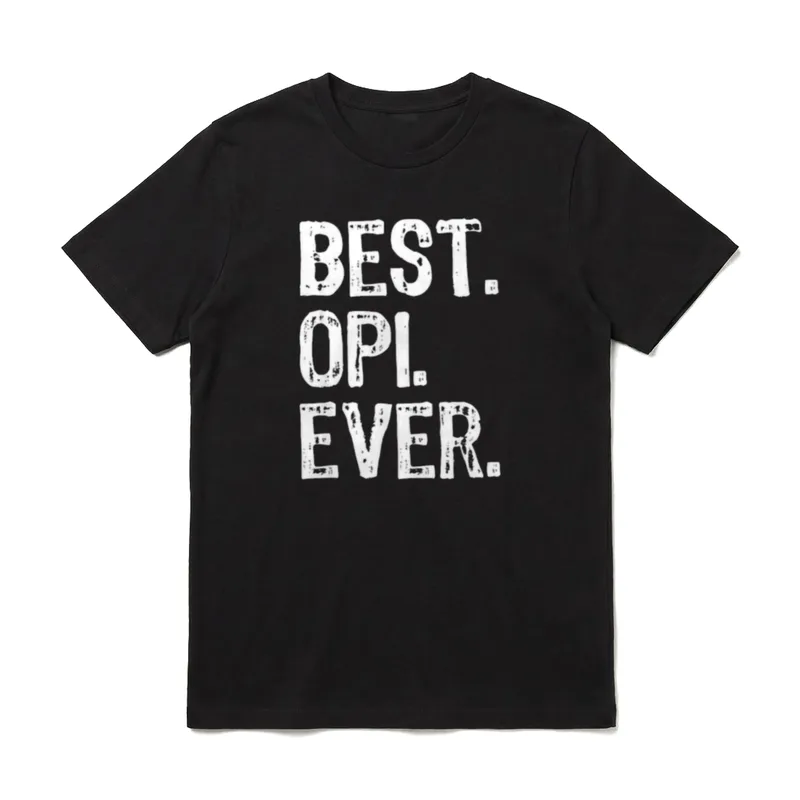 Best Opi Ever Family Cool T-Shirt – Klassisches T-Shirt in Schwarz
