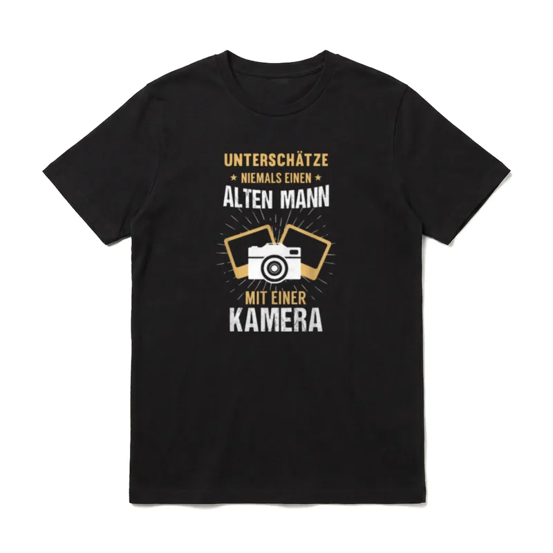 Opa Geburtstag Opa Spruch T-Shirt – Klassisches T-Shirt in Schwarz