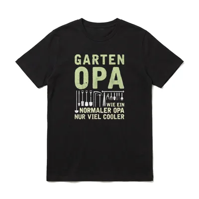 Lustiger Gärtner Spruch Garten T-Shirt – Klassisches T-Shirt in Schwarz
