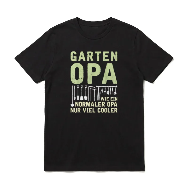 Lustiger Gärtner Spruch Garten T-Shirt – Klassisches T-Shirt in Schwarz