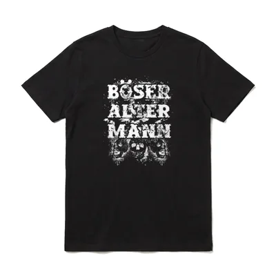 Böser Alter Mann Opa Großvater T-Shirt – Klassisches T-Shirt in Schwarz
