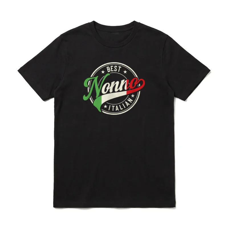 Opa Nonno Italienische zum Geburtstag T-Shirt – Klassisches T-Shirt in Schwarz