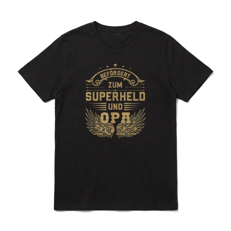 Opa für Großvater Opa T-Shirt – Klassisches T-Shirt in Schwarz