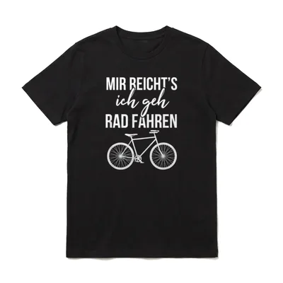 Mir reichts ich geh T-Shirt – Klassisches T-Shirt in Schwarz