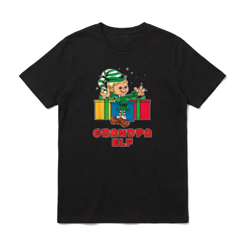 Opi Outfit Weihnachtselfe Pajama T-Shirt – Klassisches T-Shirt in Schwarz