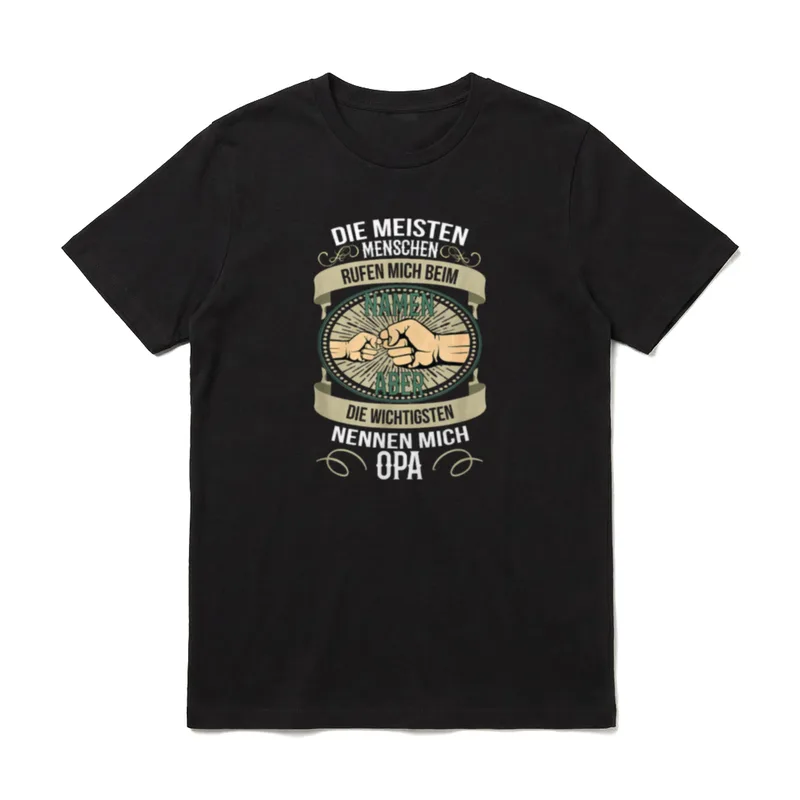 Nennen Die meisten Menschen T-Shirt – Klassisches T-Shirt in Schwarz