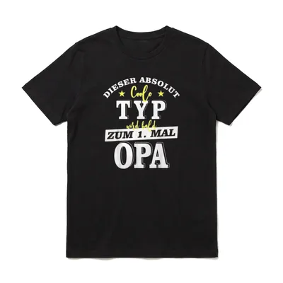 Dieser absolut coole Typ T-Shirt – Klassisches T-Shirt in Schwarz