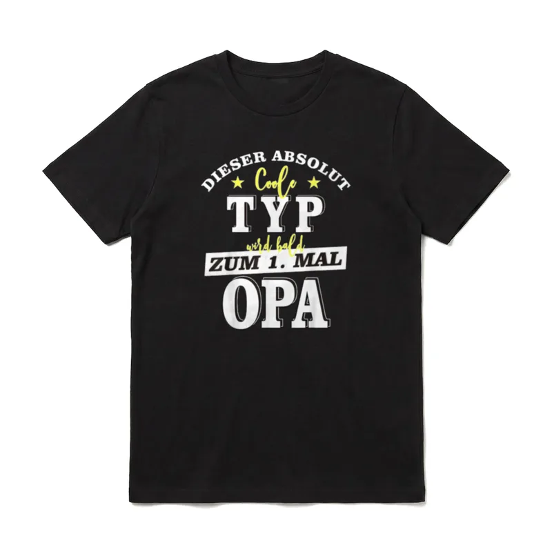 Dieser absolut coole Typ T-Shirt – Klassisches T-Shirt in Schwarz