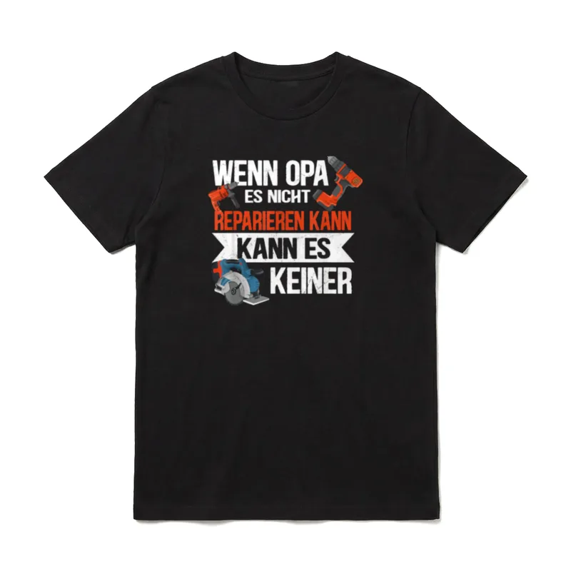 Geschenke für Opa zum Geburtstag T-Shirt – Klassisches T-Shirt in Schwarz