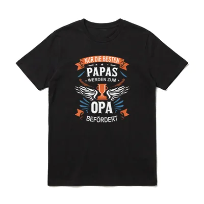Vatertag Nur die besten T-Shirt – Klassisches T-Shirt in Schwarz
