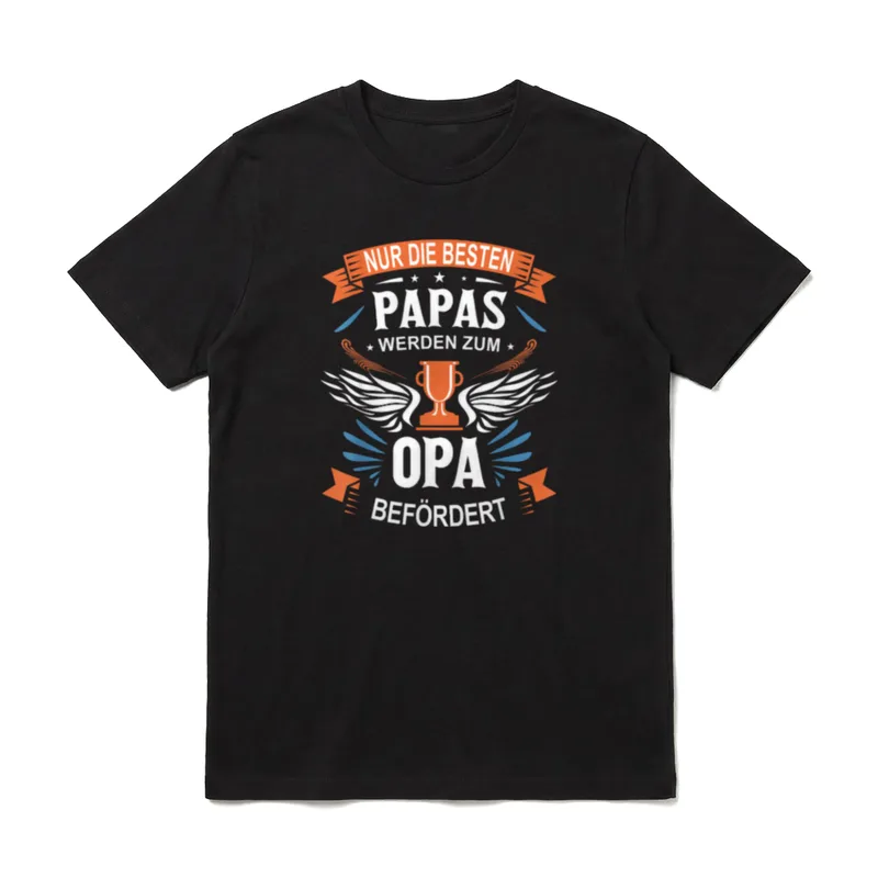 Vatertag Nur die besten T-Shirt – Klassisches T-Shirt in Schwarz