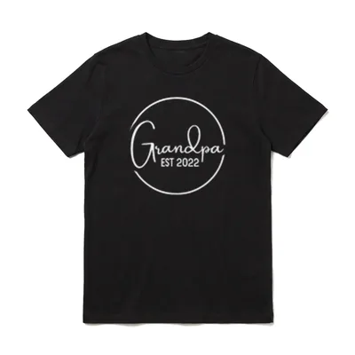 Neuer Opa Großvater Grandpa T-Shirt – Klassisches T-Shirt in Schwarz