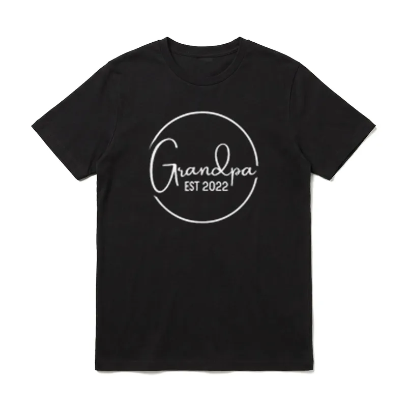 Neuer Opa Großvater Grandpa T-Shirt – Klassisches T-Shirt in Schwarz