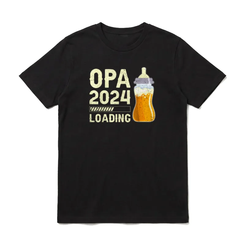 Werdender Opa zukünftiger Opa T-Shirt – Klassisches T-Shirt in Schwarz