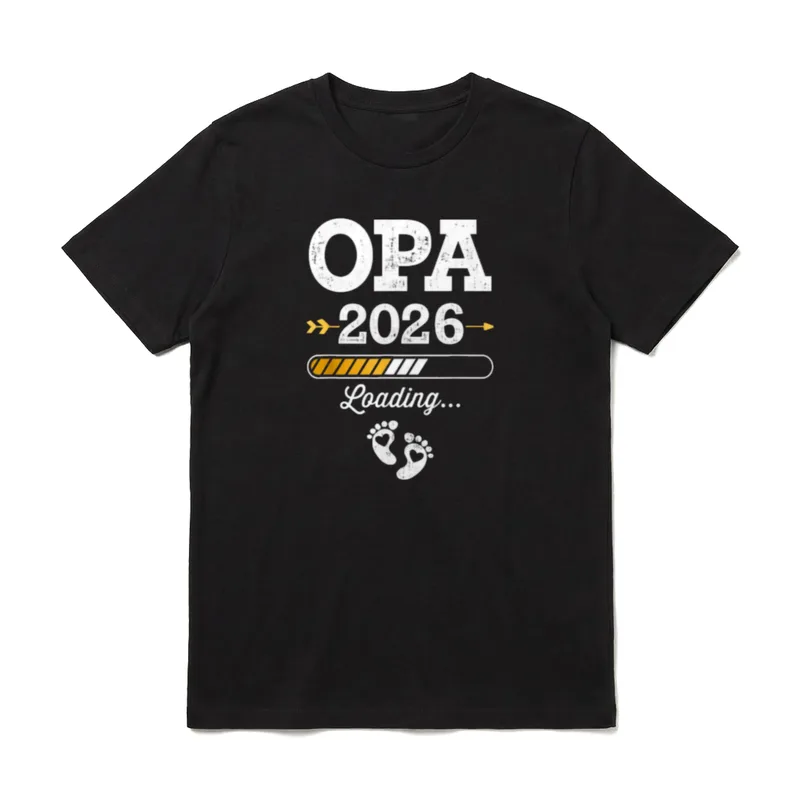 Opa 2026 Loading T-Shirt – Klassisches T-Shirt in Schwarz