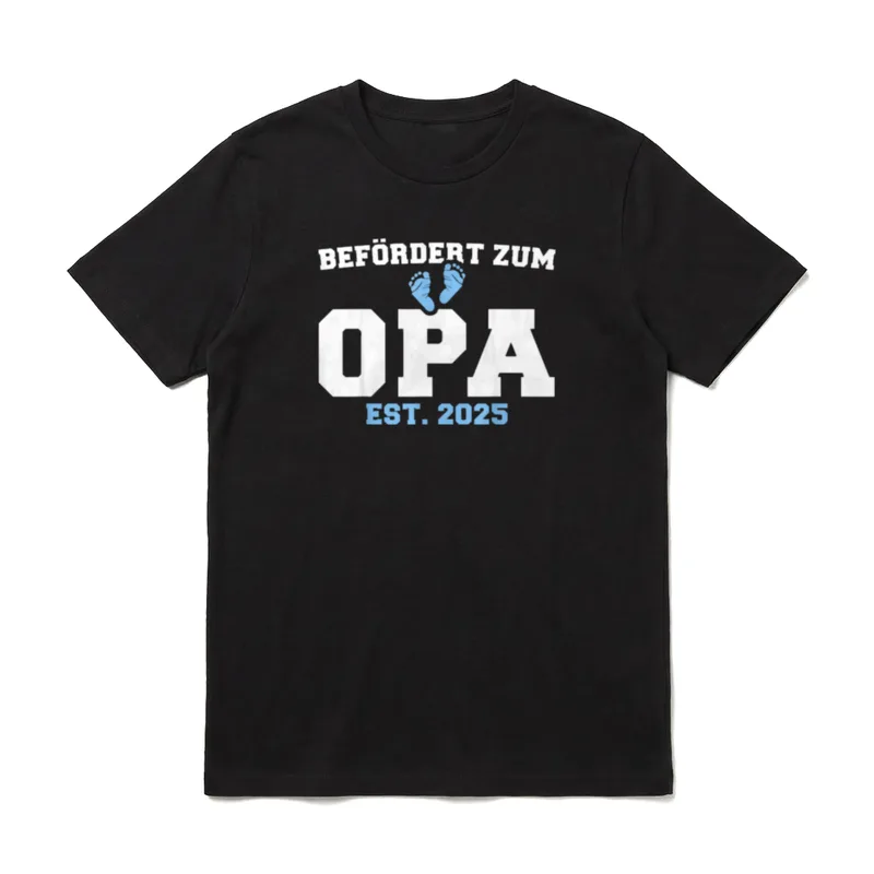 Schwangerschaft verkünden Ideen 2025 T-Shirt – Klassisches T-Shirt in Schwarz