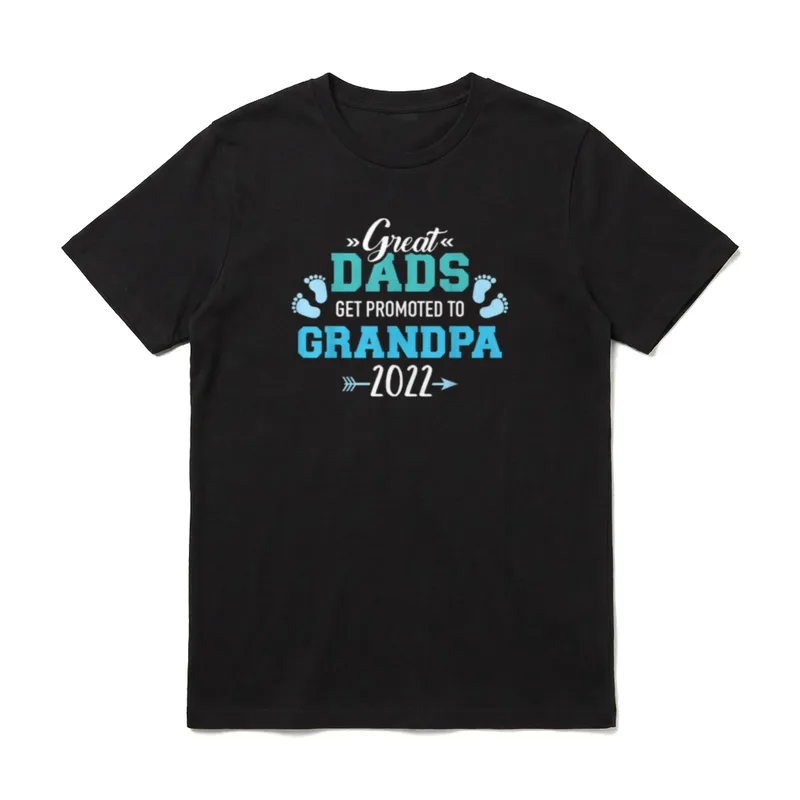 Besten Papas werden T-Shirt – Klassisches T-Shirt in Schwarz